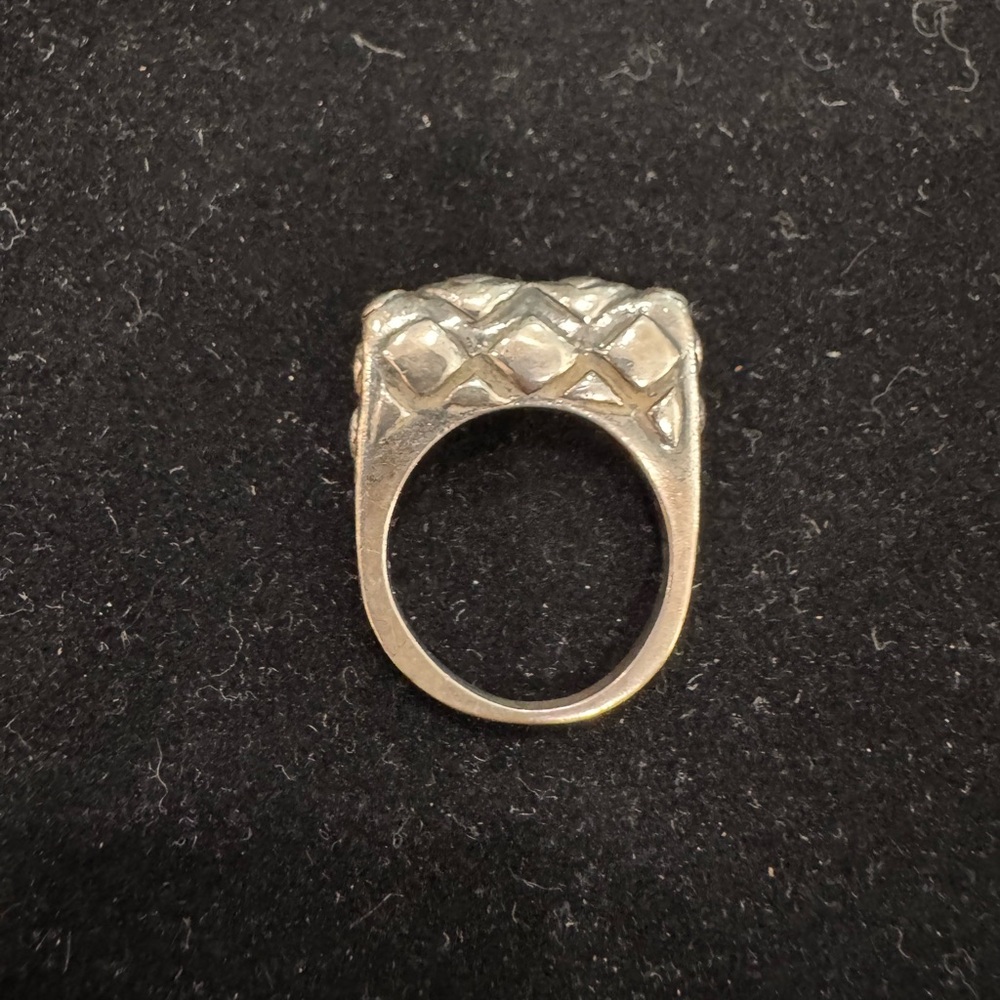 Diane Malouf Stackable Sterling Silver Women's Ring